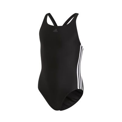 adidas Athly V 3-Streifen Badeanzug - Schwarz - Kinder adidas Athly V 3-Streifen Badeanzug - Schwarz - Kinder