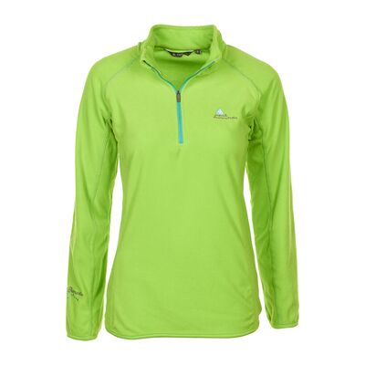 Peak Mountain Fafine Mikrofleecepullover - Flieder / Rot - 3 bis 6 Jahre Peak Mountain Fafine Mikrofleecepullover - Flieder / Rot - 3 bis 6 Jahre
