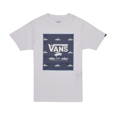 Vans PRINT BOX BOYS Blau T-Shirt - Jungen Vans PRINT BOX BOYS Blau T-Shirt - Jungen