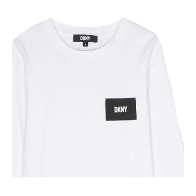 DKNY Kinder T-Shirt - Bio-Baumwolle - Rundhals DKNY Kinder T-Shirt - Bio-Baumwolle - Rundhals
