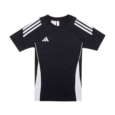 Adidas Tiro 24 Sweat T-Shirt - Kinder, Schwarz/Weiß, Regulär Fit Adidas Tiro 24 Sweat T-Shirt - Kinder, Schwarz/Weiß, Regulär Fit