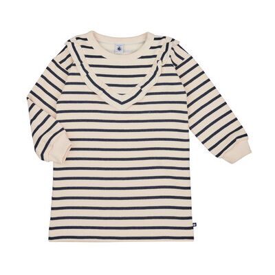 Petit Bateau Mädchenkleid - Tennis Stil - Blau - Kinderkleid Petit Bateau Mädchenkleid - Tennis Stil - Blau - Kinderkleid