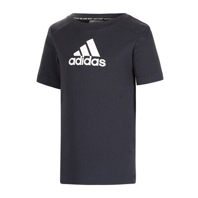 adidas Jungen Logo T-Shirt - Lässig, Baumwolle, Nachhaltig - T-Shirt adidas Jungen Logo T-Shirt - Lässig, Baumwolle, Nachhaltig - T-Shirt