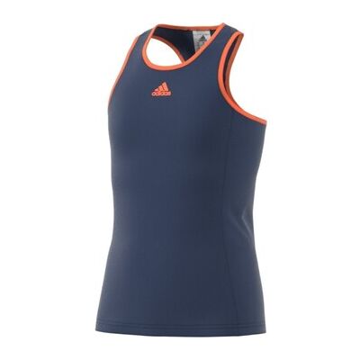 Adidas BK6208 Marineblau ärmelloses Tennis-Tank-Top - Tennis Adidas BK6208 Marineblau ärmelloses Tennis-Tank-Top - Tennis