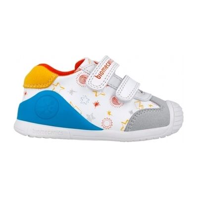 Biomecanics Sneaker Baby Sneakers 252115-C - Blanco/yema 22;23 Female Biomecanics Sneaker Baby Sneakers 252115-C - Blanco/yema 22;23 Female