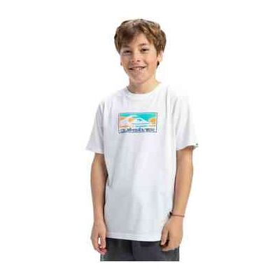 Quiksilver - EV Gradient Box - Weiß - 8-16 - T-Shirt Quiksilver - EV Gradient Box - Weiß - 8-16 - T-Shirt