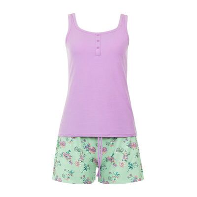 Lisca Pyjama-Sets Pyjama Shorts Tank Top Posh Cheek Eu Xs Lisca Pyjama-Sets Pyjama Shorts Tank Top Posh Cheek Eu Xs