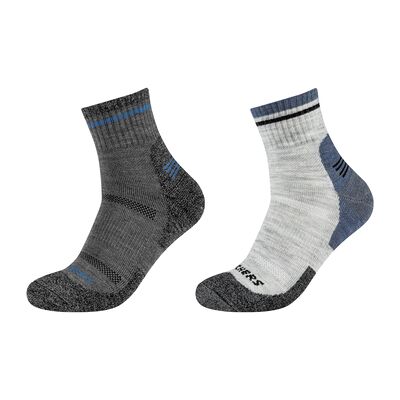 Skechers Herren Trail Woll Quarter Socken - Socken Skechers Herren Trail Woll Quarter Socken - Socken