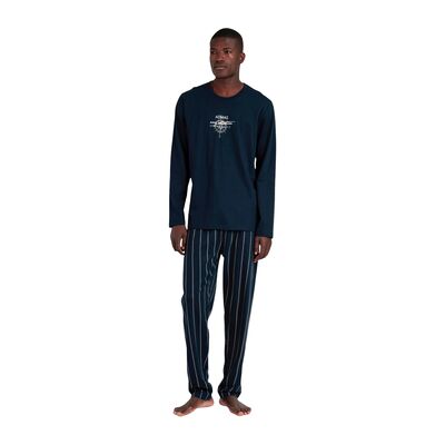 Admas Pyjama-Sets Pyjama Hose Top Langarm Navy Collection Eu Xxl Admas Pyjama-Sets Pyjama Hose Top Langarm Navy Collection Eu Xxl