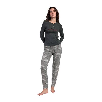 Admas Pyjama-Sets Pyjama Hose Top Langarm Houndstooth Eu S;Eu M;Eu L;Eu Xl Admas Pyjama-Sets Pyjama Hose Top Langarm Houndstooth Eu S;Eu M;Eu L;Eu Xl