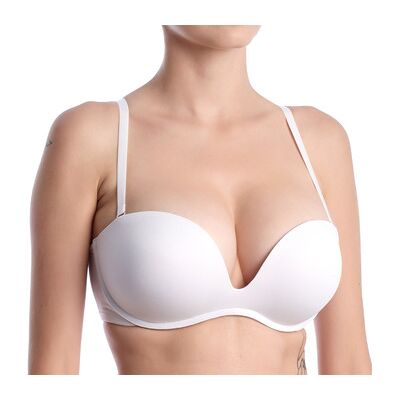 Lormar Weiß Seamless Push-Up Bh - BH Lormar Weiß Seamless Push-Up Bh - BH