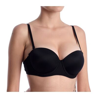 Lormar Balkon Bh Pura-Bandeau-Negro 100b;85b Lormar Balkon Bh Pura-Bandeau-Negro 100b;85b
