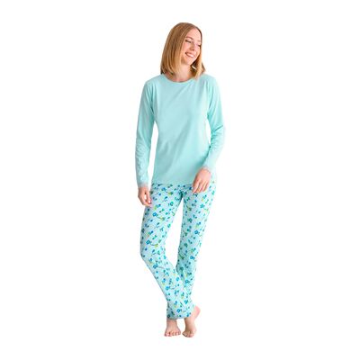 Lisca Kleider & Outfits Pyjama Hose Top Langarm Bloomy Cheek Eu Xxl;Eu S;Eu Xl Female Lisca Kleider & Outfits Pyjama Hose Top Langarm Bloomy Cheek Eu Xxl;Eu S;Eu Xl Female