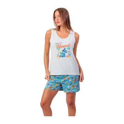 Admas Pyjamas/ Nachthemden Pyjama Shorts Tank Top Stitch Beach Disney Eu Xxl;Eu S;Eu M;Eu L;Eu Xl Female Admas Pyjamas/ Nachthemden Pyjama Shorts Tank Top Stitch Beach Disney Eu Xxl;Eu S;Eu M;Eu L;Eu Xl Female