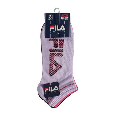 Fila Pack-3 Unsichtbare Socken F6136 Für Damen - Socken Fila Pack-3 Unsichtbare Socken F6136 Für Damen - Socken