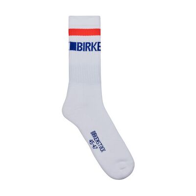 Birkenstock Strümpfe Cotton Crew Stripe White 45 / 47 Birkenstock Strümpfe Cotton Crew Stripe White 45 / 47
