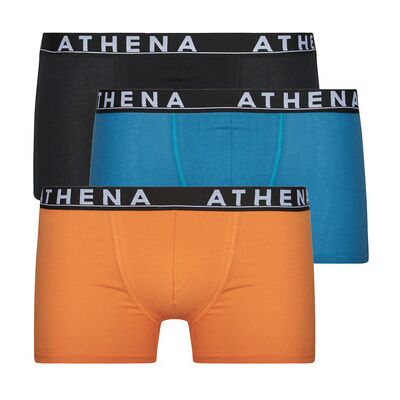 Athena Boxer Easy Color Pack De 3 Eu Xxl;Eu S Athena Boxer Easy Color Pack De 3 Eu Xxl;Eu S
