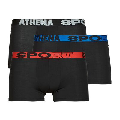 Athena Boxer Eco Sport Pack De 3 Eu Xxl;Eu S;Eu M;Eu L;Eu Xl Athena Boxer Eco Sport Pack De 3 Eu Xxl;Eu S;Eu M;Eu L;Eu Xl