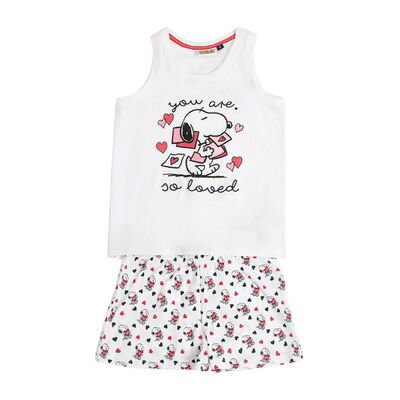 Admas Pyjama-Sets Pyjama Shorts Tank Top Peanuts In My Heart 8 Jahre Admas Pyjama-Sets Pyjama Shorts Tank Top Peanuts In My Heart 8 Jahre
