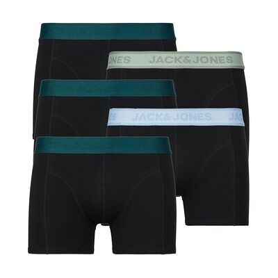 Jack & Jones Boxer Jacwesley Solid Trunks X5 Xl;Eu S;Eu M;Eu L;Eu Xl Jack & Jones Boxer Jacwesley Solid Trunks X5 Xl;Eu S;Eu M;Eu L;Eu Xl