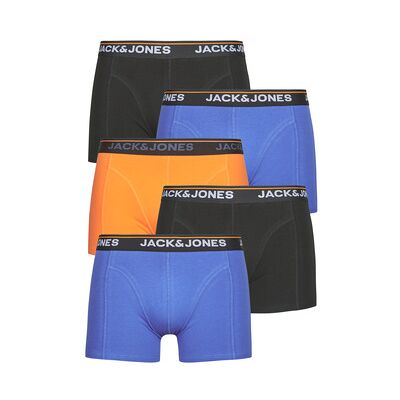 Jack & Jones Boxer Jactheodore Solid Trunks X5 Xl;Eu S;Eu M;Eu L Jack & Jones Boxer Jactheodore Solid Trunks X5 Xl;Eu S;Eu M;Eu L