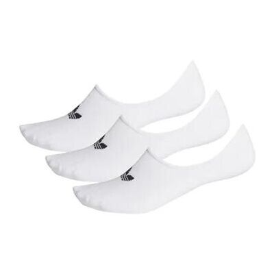adidas Low Cut No Show Socken - 3 Paar - Weiß adidas Low Cut No Show Socken - 3 Paar - Weiß