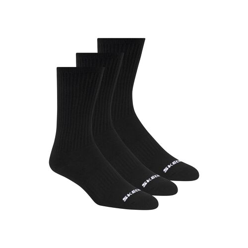 Skechers Sportstrümpfe 3pk Unisex Non Terry Crew 43 / 46 Unisex