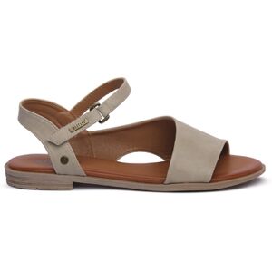 Mustang Flache Sandalen Ivory 36;37;38;39;40 Mustang Flache Sandalen Ivory 36;37;38;39;40