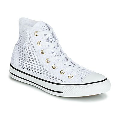 Converse Turnschuhe Chuck Taylor All Star Handmade Crochet Hi 36 1/2 Female Converse Turnschuhe Chuck Taylor All Star Handmade Crochet Hi 36 1/2 Female
