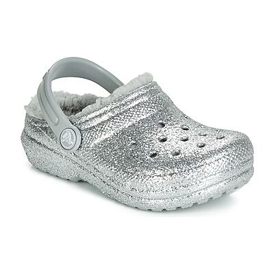 Crocs Clogs Kinder Classic Glitter Lined Clog K 19 / 20 Female Crocs Clogs Kinder Classic Glitter Lined Clog K 19 / 20 Female