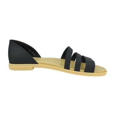 Crocs Flache Sandalen Tulum Open Flat W 41 / 42 Crocs Flache Sandalen Tulum Open Flat W 41 / 42