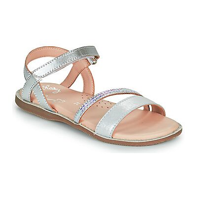 Little Mary DOLERON Silbern Leder Kindersandalen - Sandalen Little Mary DOLERON Silbern Leder Kindersandalen - Sandalen