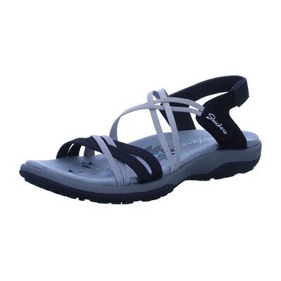 Skechers Flache Sandalen Sandaletten Reggea Slim Takes Two 163112 Bkcc 42 Skechers Flache Sandalen Sandaletten Reggea Slim Takes Two 163112 Bkcc 42