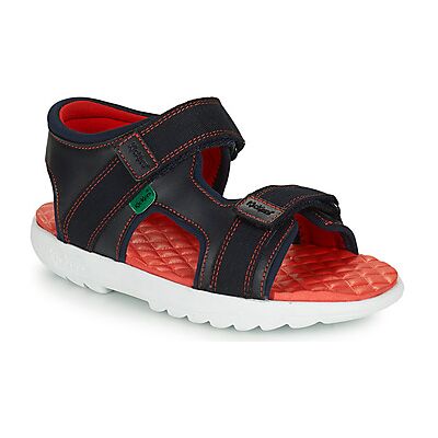 Kickers Flache Sandalen Kickster Sandal Lthr Jm Nvy 32;33;34;35 Kickers Flache Sandalen Kickster Sandal Lthr Jm Nvy 32;33;34;35