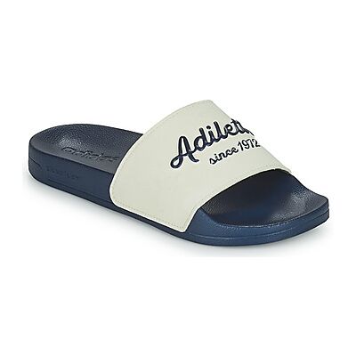 Adidas GW8748 Weiß/Blau/Navy Slides - Slides Adidas GW8748 Weiß/Blau/Navy Slides - Slides