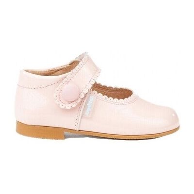 Angelitos Ballerinas 1502 Merceditas Charol Con Velcro Rosa 18;19;20;21;22;23;25;26;27 Female Angelitos Ballerinas 1502 Merceditas Charol Con Velcro Rosa 18;19;20;21;22;23;25;26;27 Female