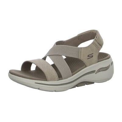 Skechers Keilabsatzsandalen Sandaletten Go Walk Ach Fitsandal-Tre 140257/tpe 41 Skechers Keilabsatzsandalen Sandaletten Go Walk Ach Fitsandal-Tre 140257/tpe 41