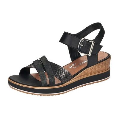Remonte Keilabsatzsandalen Sandaletten Sandale D6454-00 38 Remonte Keilabsatzsandalen Sandaletten Sandale D6454-00 38