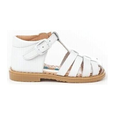 Angelitos Flache Sandalen 539 Blanco 20;21;22;23 Angelitos Flache Sandalen 539 Blanco 20;21;22;23