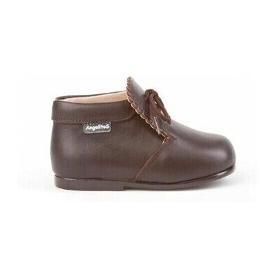 Angelitos Erste Schritte Schuhe 422 Botita Cordon Marrón 18;19;20;21;22;23;24 Angelitos Erste Schritte Schuhe 422 Botita Cordon Marrón 18;19;20;21;22;23;24