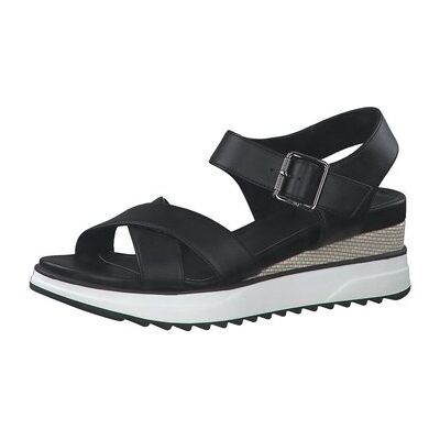 S.Oliver Keilabsatzsandalen Sandaletten Keilsandalette 5-5-28707-20/001 37;39;40 S.Oliver Keilabsatzsandalen Sandaletten Keilsandalette 5-5-28707-20/001 37;39;40