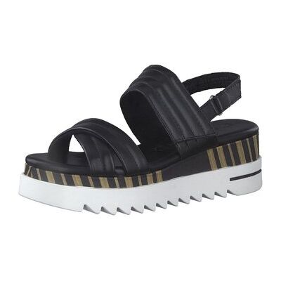 Marco Tozzi Keilabsatzsandalen Sandaletten Woms Sandals 2-2-28730-20/001 001 38;39 Marco Tozzi Keilabsatzsandalen Sandaletten Woms Sandals 2-2-28730-20/001 001 38;39