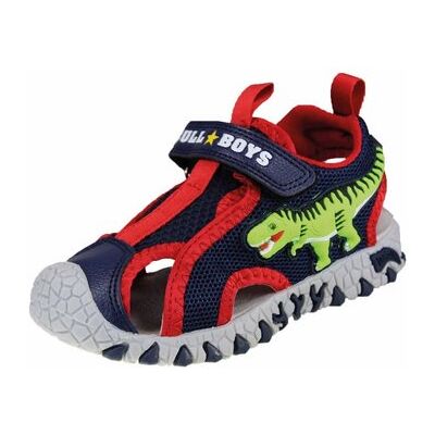 Bull Boys Flache Sandalen Schuhe -Rot Dn Cl2140-Ae53 T-Rex 26;33;34;35 Male Bull Boys Flache Sandalen Schuhe -Rot Dn Cl2140-Ae53 T-Rex 26;33;34;35 Male