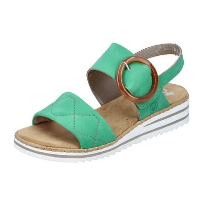 Rieker Keilabsatzsandalen Sandaletten V0654-52 36;41 Rieker Keilabsatzsandalen Sandaletten V0654-52 36;41