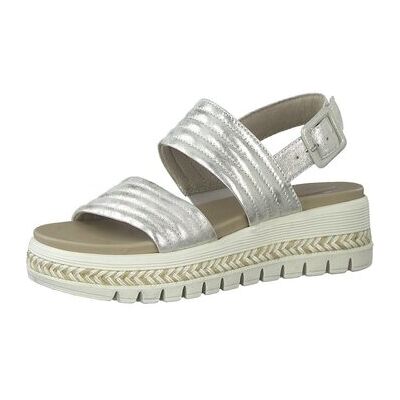 Tamaris Keilabsatzsandalen Sandaletten Gold 8-88703-20-949 37;41 Tamaris Keilabsatzsandalen Sandaletten Gold 8-88703-20-949 37;41