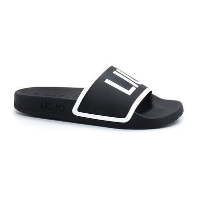 Liu Jo Pantoffeln Kos 02 Ciabatta Slipper Logo Black White Ba2169ex102 36 Female Liu Jo Pantoffeln Kos 02 Ciabatta Slipper Logo Black White Ba2169ex102 36 Female