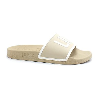 Liu Jo Pantoffeln Kos 02 Ciabatta Slipper Logo Beige Milk Ba2169ex028 35 Female Liu Jo Pantoffeln Kos 02 Ciabatta Slipper Logo Beige Milk Ba2169ex028 35 Female