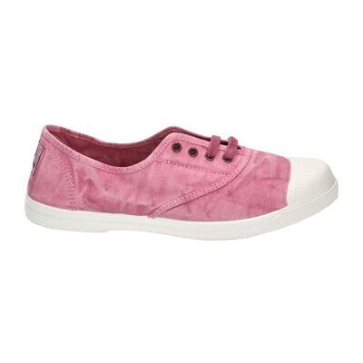 NATURAL WORLD - Chaussures Toile Zip Elastique - Rosa - 40 - Shoes NATURAL WORLD - Chaussures Toile Zip Elastique - Rosa - 40 - Shoes