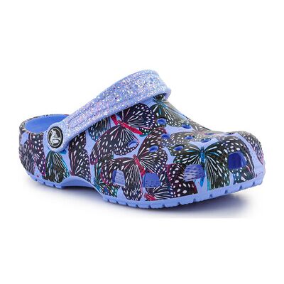 Crocs Flache Sandalen Kids-Hausschuhe Classic Butterfly Clog Kids 208297-5q7 28 / 29;29 / 30 Crocs Flache Sandalen Kids-Hausschuhe Classic Butterfly Clog Kids 208297-5q7 28 / 29;29 / 30