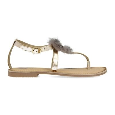 Gioseppo Flache Sandalen Sandalo Gold 45329 38 Gioseppo Flache Sandalen Sandalo Gold 45329 38